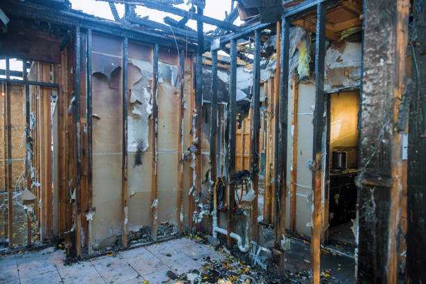 Professional Fire Damage Repair technician working in Maple Shade, NJ